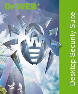 Dr.Web (Доктор Веб) Desktop Security Suite Комплексная защита лицензия(новая) на 5 Пользователей